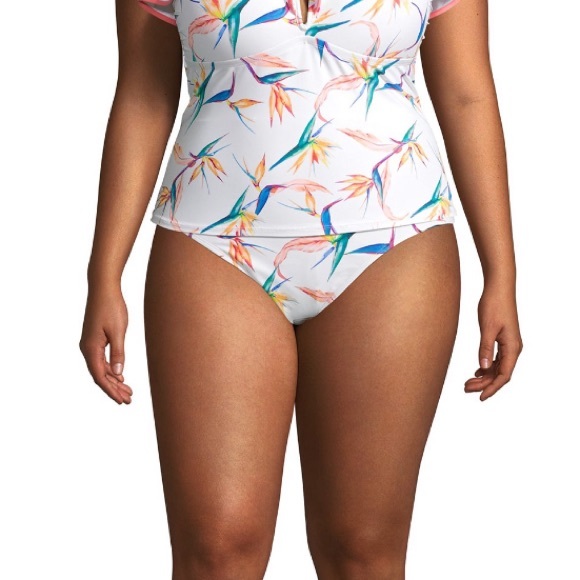 Womens Plus Size Birds of Paradise Swimsuit Bottom - Picture 4 of 5